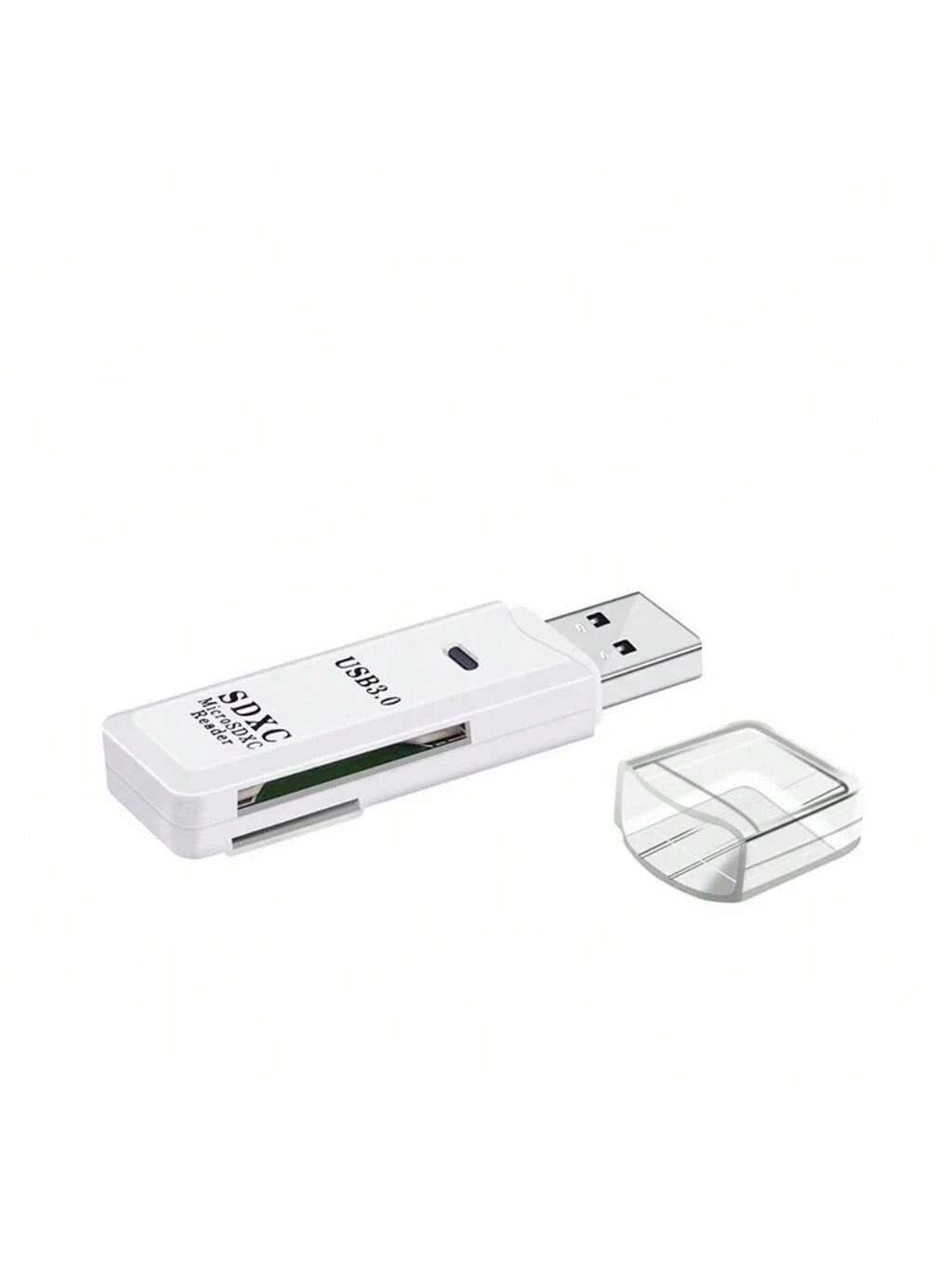 USB 3.0 2-in-1 Card Reader
