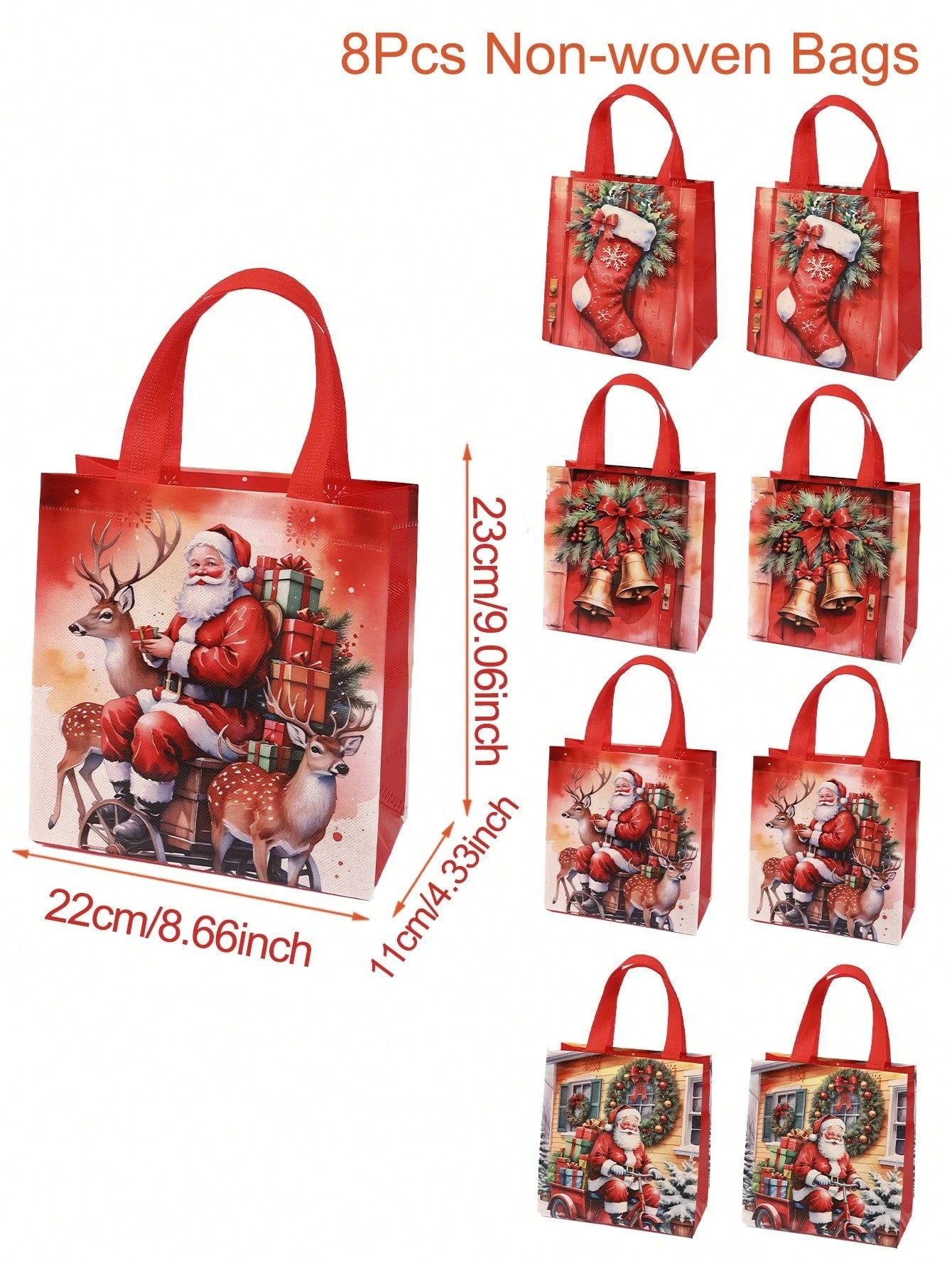 Christmas Santa Claus Gift Bags