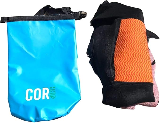 COR Surf Floating Waterproof Dry Bag 3L | 5L |10L | 15L Roll Top Sack Keeps Gear Dry for Kayaking, Rafting, Boating, Swimming, Camping, Hiking, Beach, Fishing