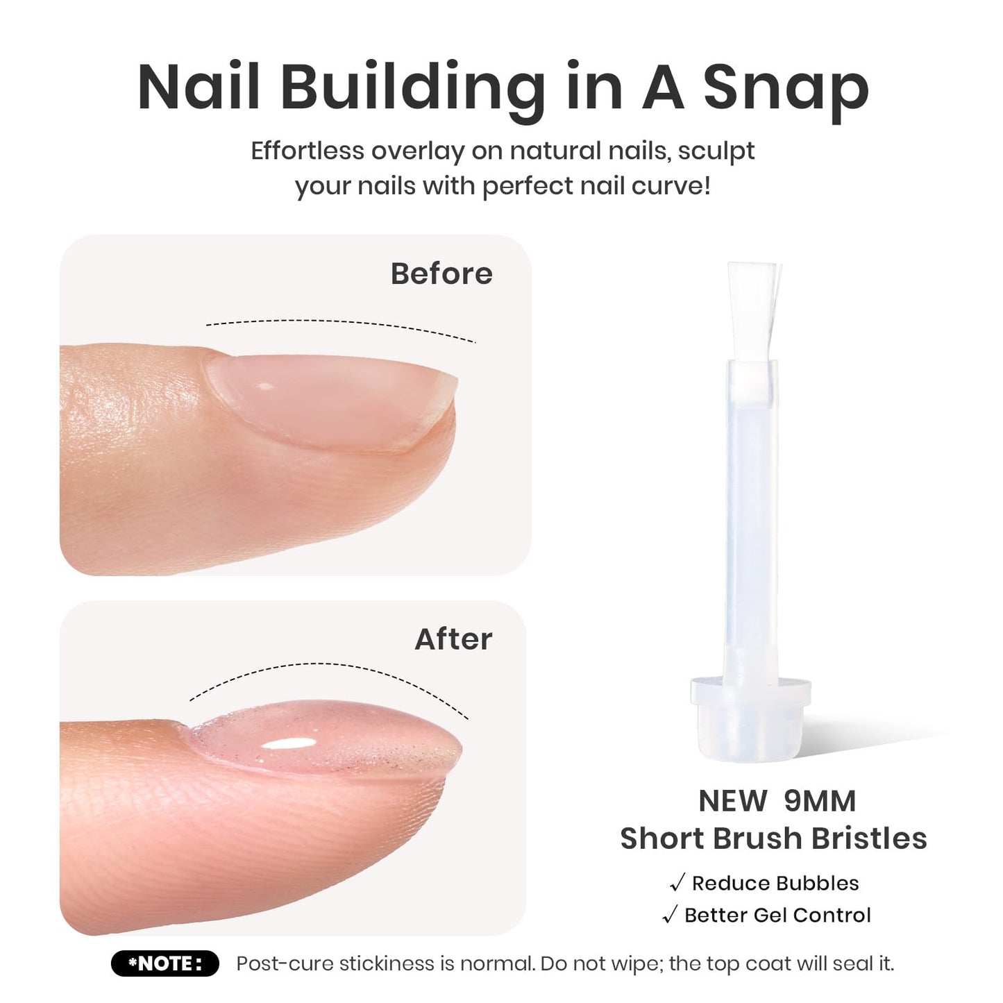 Beetles Builder Gel for Nails, 4 Colors 6 in 1 Strengthener Gel Builder for Nails, Cat Eye Gel Glitter Pink Nude Hard Gel Apex Nail Thickening Extension Soak Off Uv Valentines Gift for Women