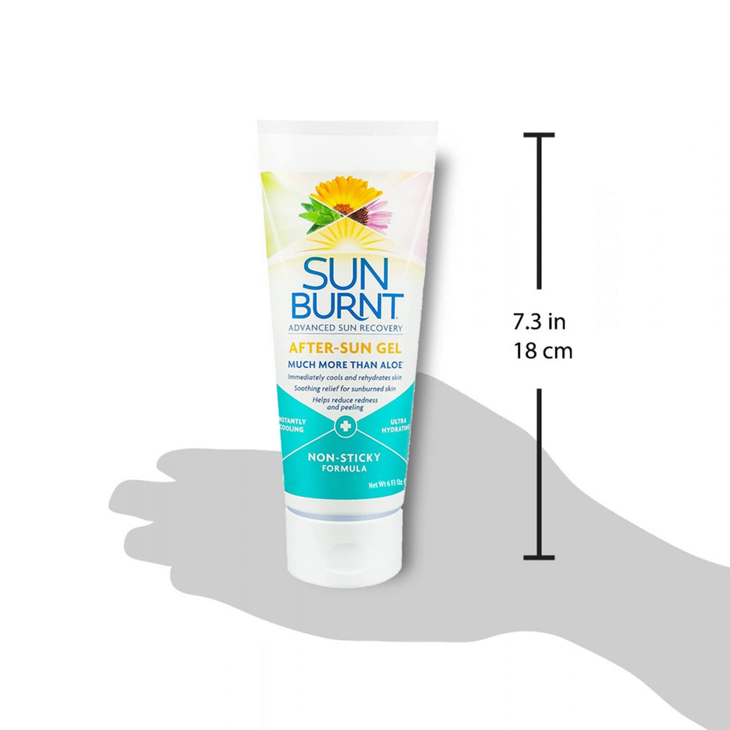 EMCW9 Ultra Hydrating Aloe Vera Gel by Sunburnt 6 Ounce,Clear,SUNB21006