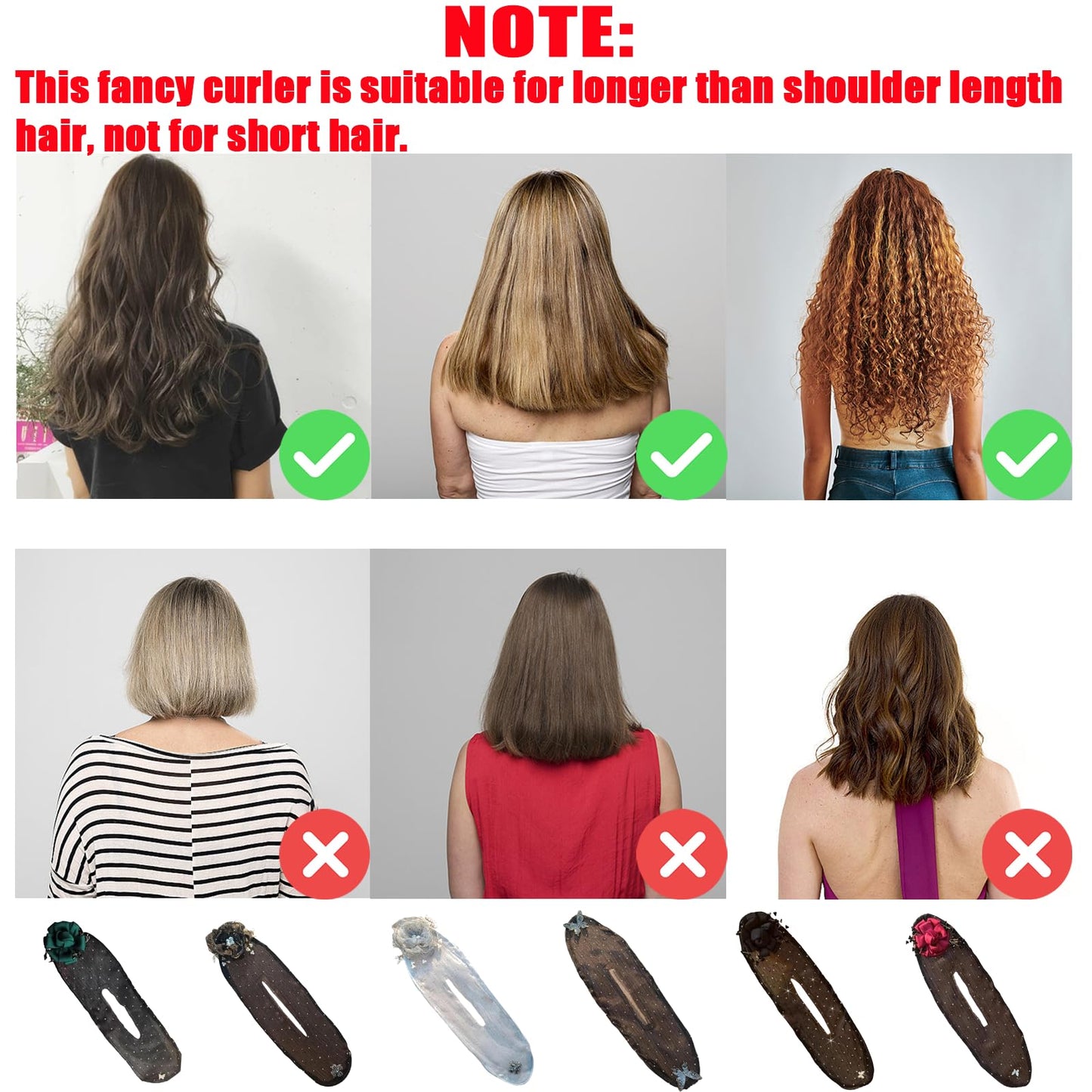 Ball Hair Clip for Long, Thick Hair - 2024 New Bun Maker Twister, Lazy Curler, Easy Snap Roll Tool, Flower Roller Hair Styling Accessories for Women Girls (2PC-B)