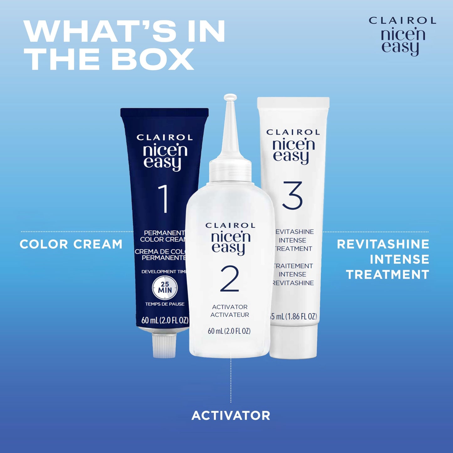 Clairol Nice'n Easy Permanent Hair Dye, 6A Light Ash Brown Hair Color, Pack of 1