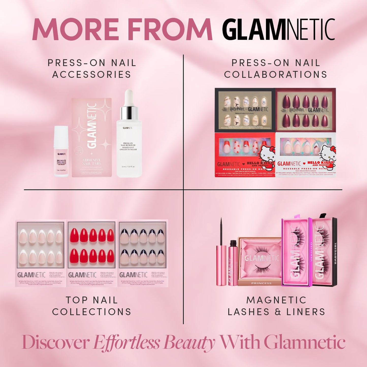 Beetlejuice Beetlejuice™ x Glamnetic Press On Nails - Lydia™ | Red Lace 3D Effect Matte Short Almond False Nails, Reusable Stick On Fake Nails with Glue | Salon Quality | 15 Sizes - 30 Nail Kit
