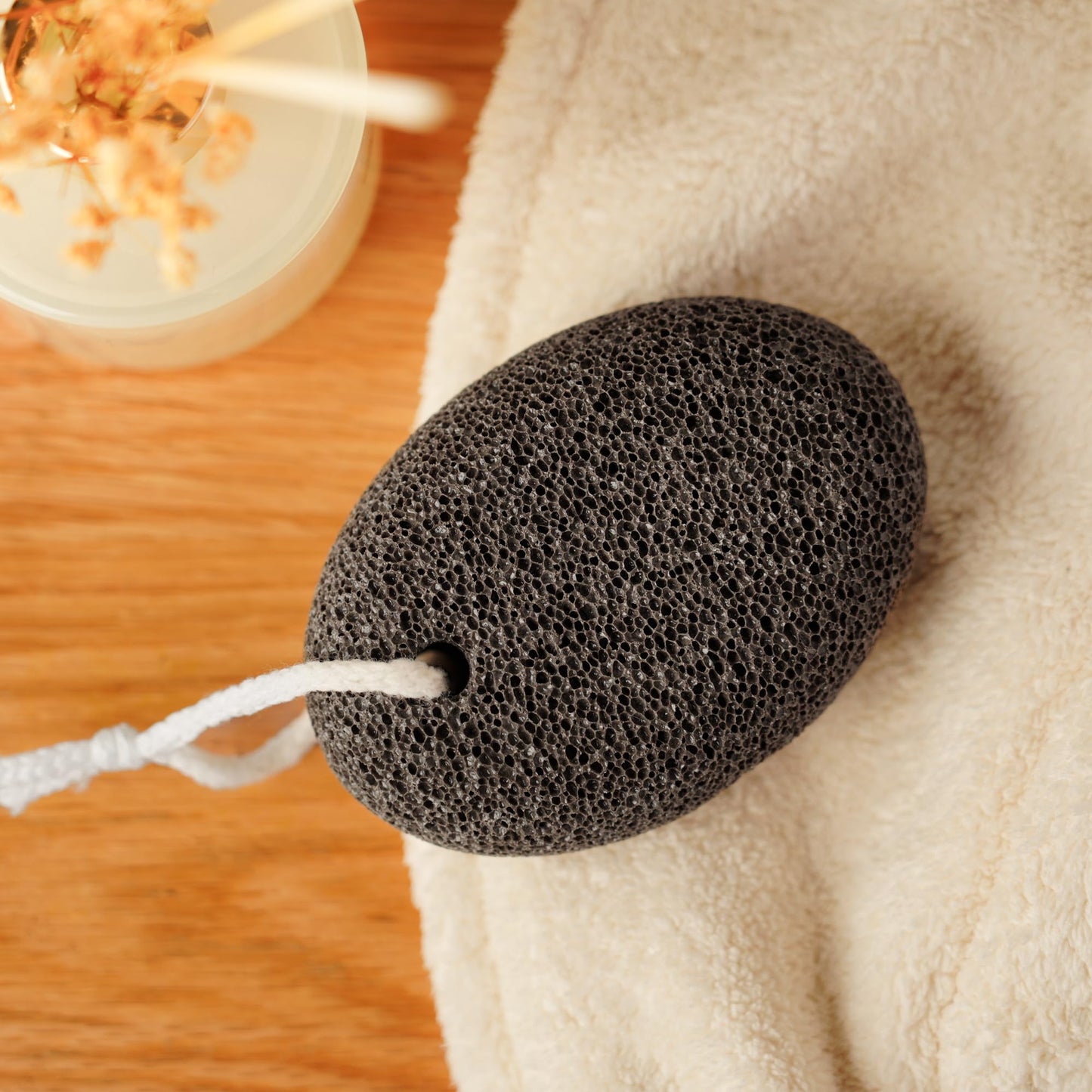 CopesFuda Extra Thick Pumice Stone for Feet and Hands – Ergonomic, Durable Natural Foot File – Gray, 3.9x2.8x1.6 in – Ideal for Cracked Heel Treatment,Callus Remover for feet&Dead Skin Exfoliation