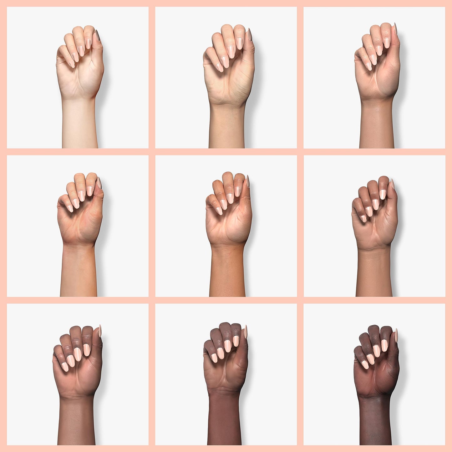 AILLSA Nude Gel Polish - Jelly Gel Nail Polish Nude Pink Translucent Soak Off U V Gel Polish Neutral Color Nail Gel Polish for Nail Art French Manicure at Home 0.51 Fl Oz GB60