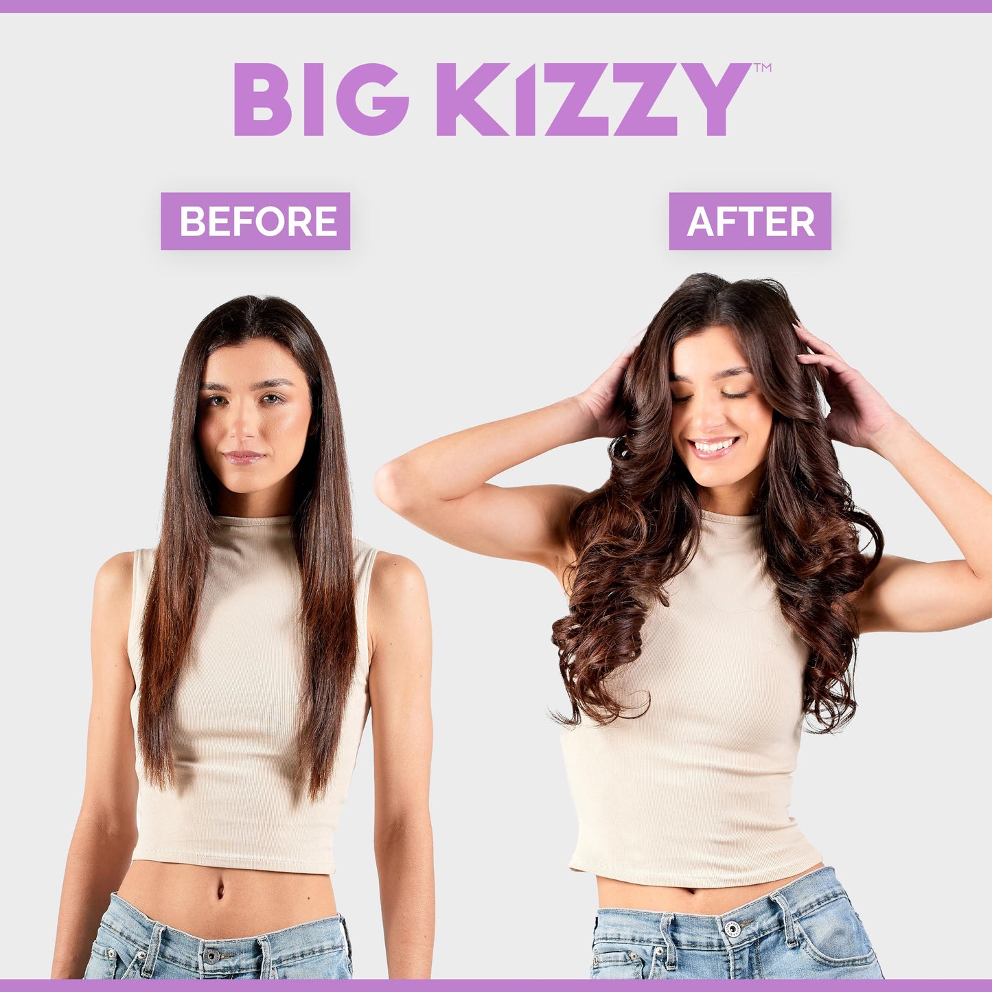 Big Kizzy Single Sided Pro Hold Replacement Tape for Hair Extensions - 5-7+ Weeks of wear - Strong Hold and Residue Free One Sided Tape for Extensions - 144 tabs - Made in USA