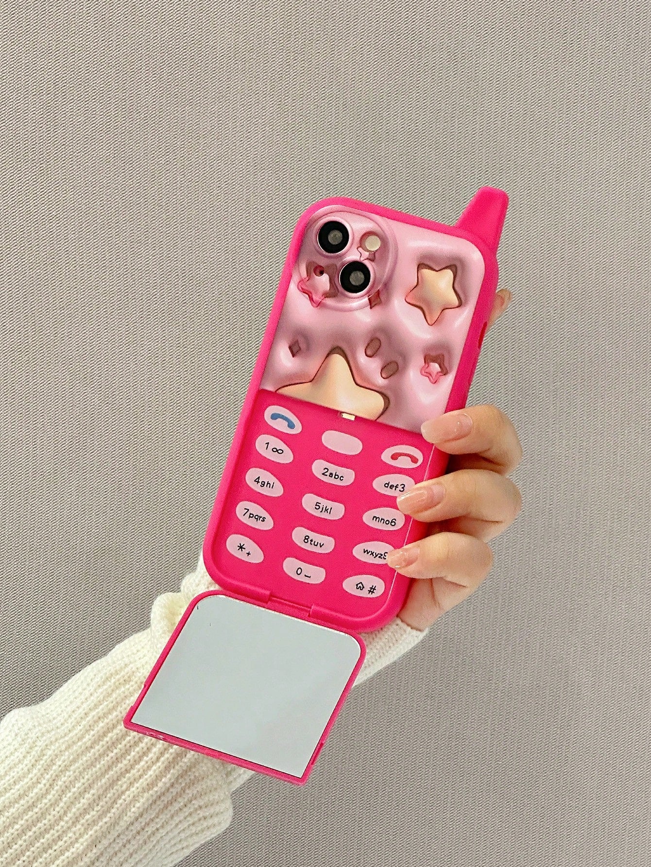 Star Pattern Mirror iPhone Case