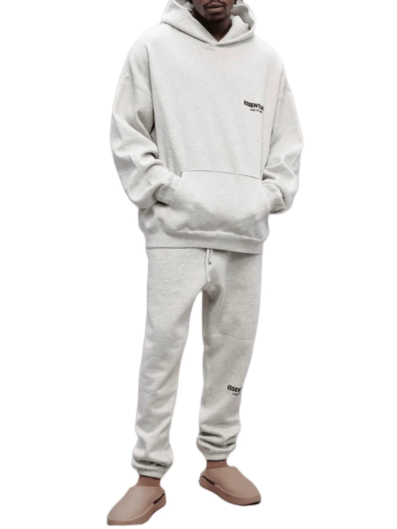 Fear of God Essentials Oatmeal Hoodie