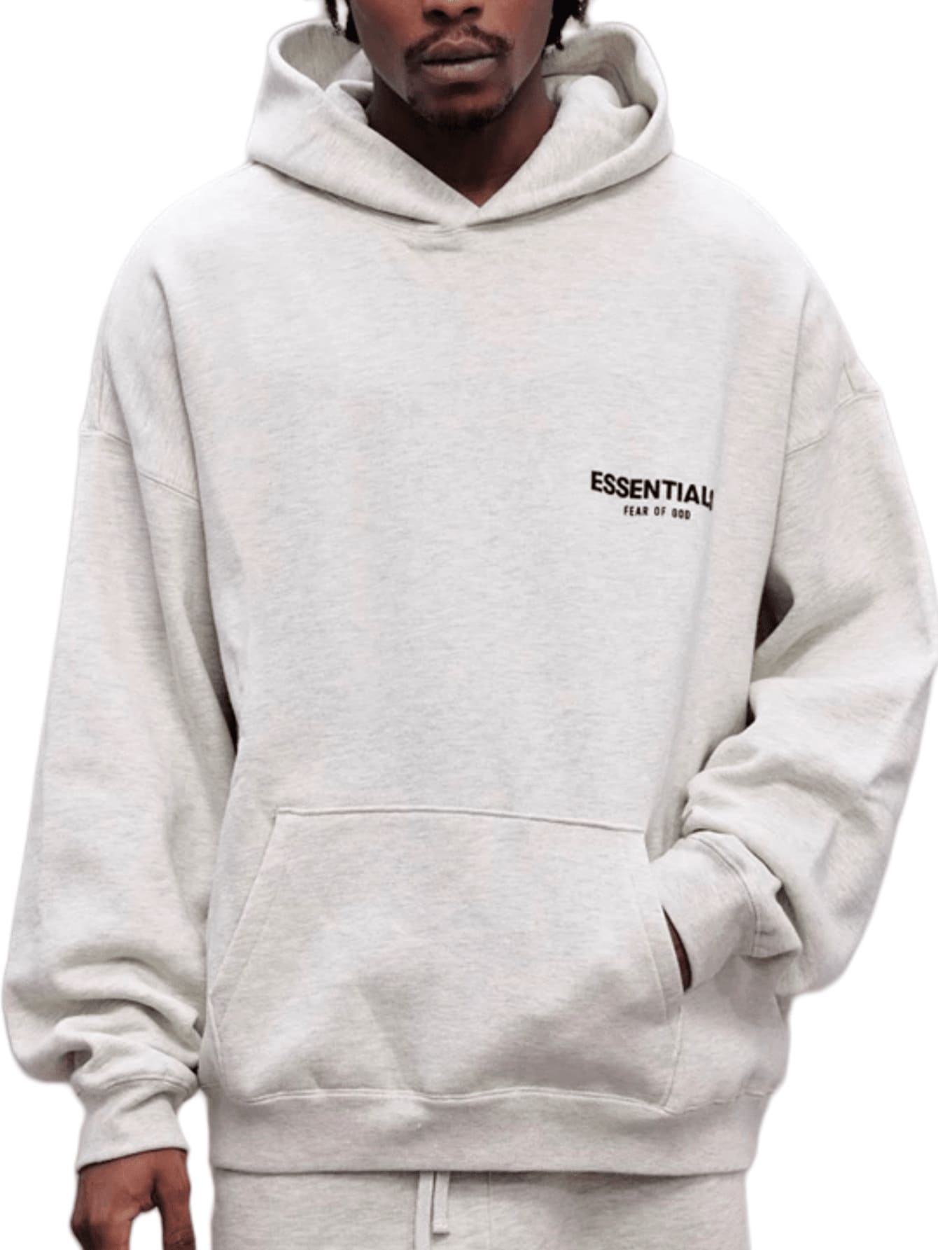 Fear of God Essentials Oatmeal Hoodie