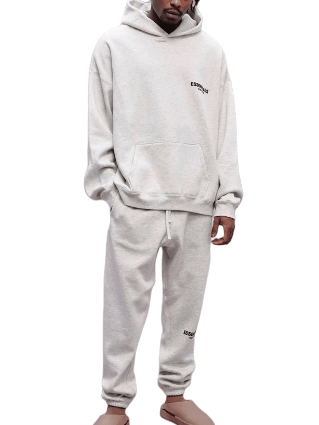 Fear of God Essentials Oatmeal Hoodie