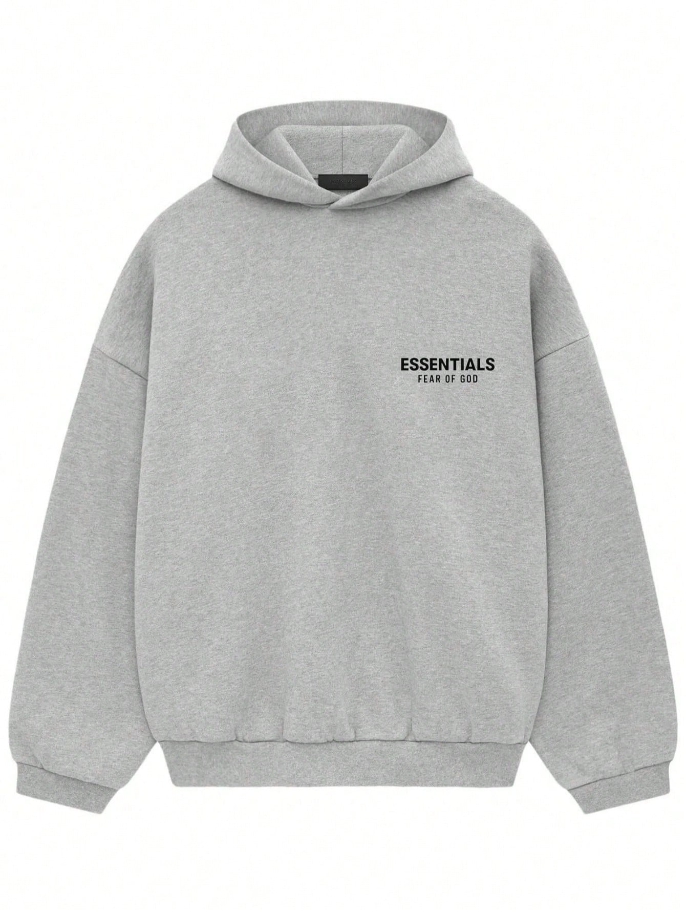Essentials Fleece Hoodie Light Grey