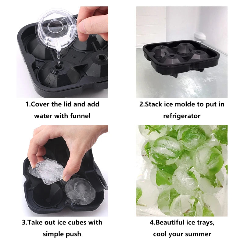 FAIS DU Skull Ice Mold