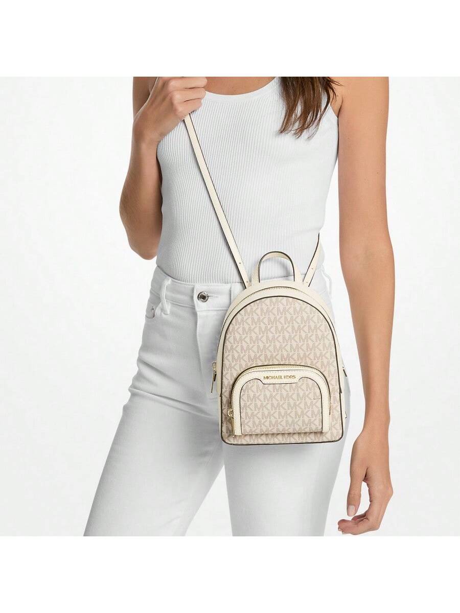 Michael Kors Jaycee Cream Backpack
