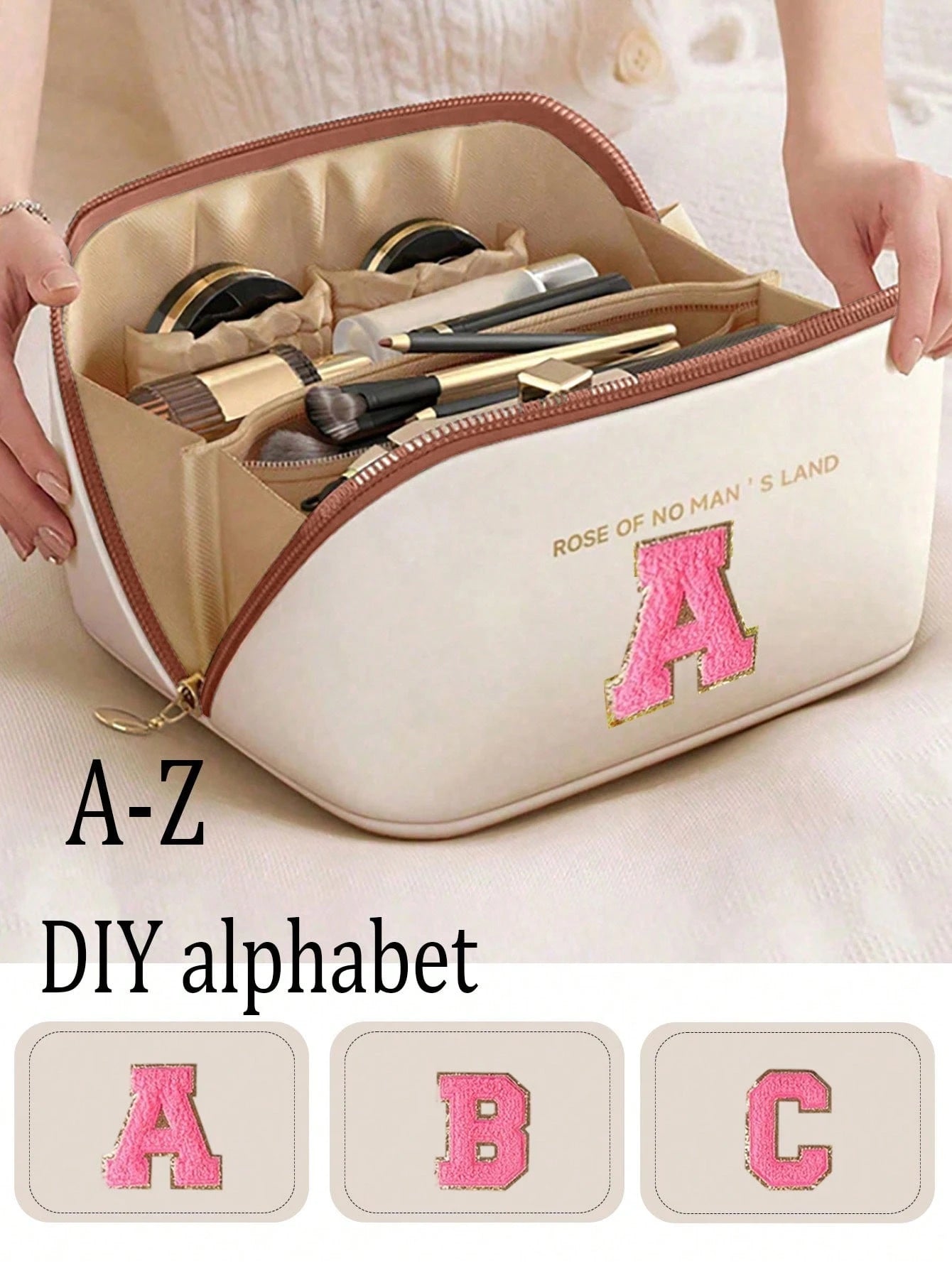 PU Leather Waterproof Cosmetic Bag