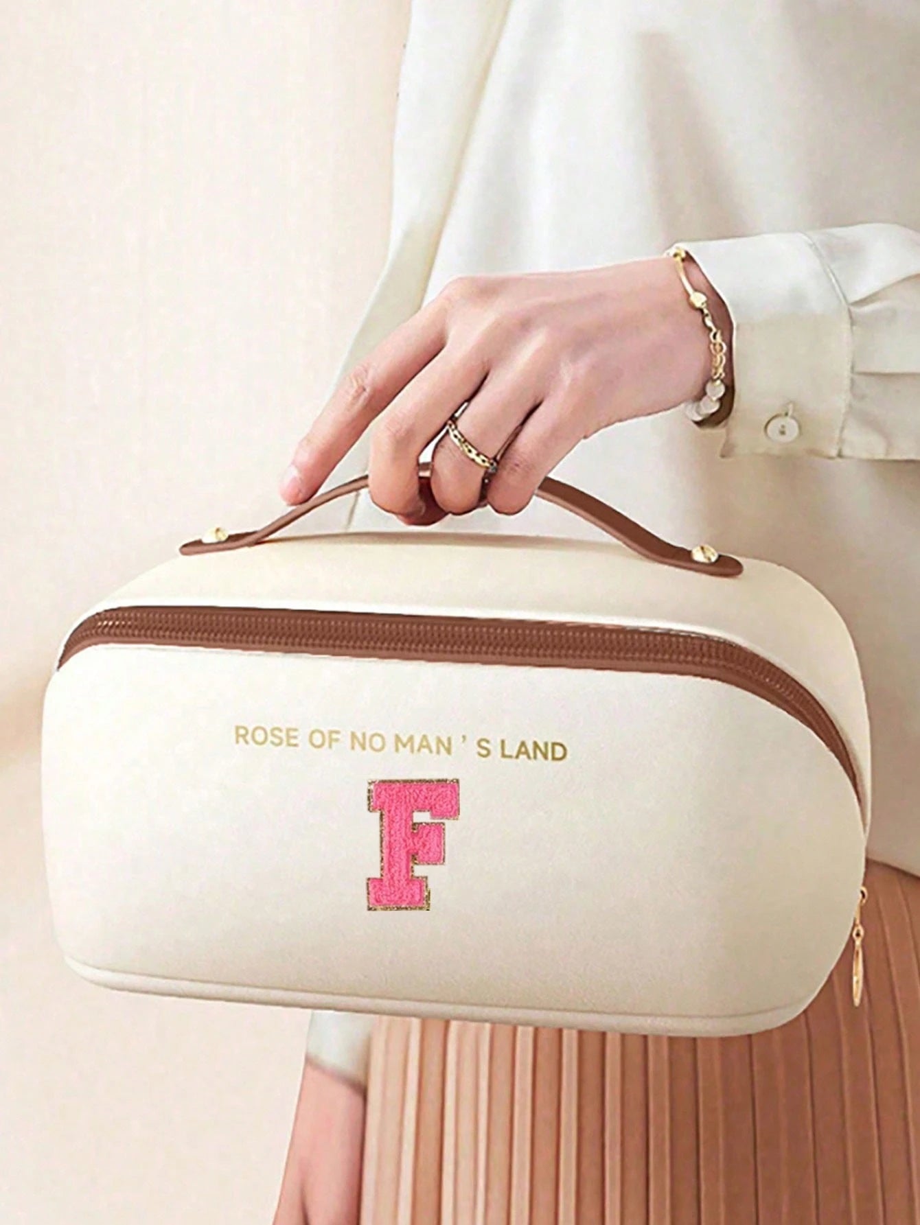 PU Leather Waterproof Cosmetic Bag