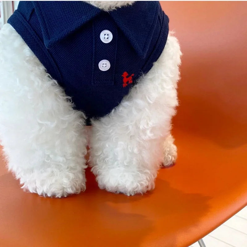 DOGGYZSTYLE Summer Cooling Polo Dog Shirt