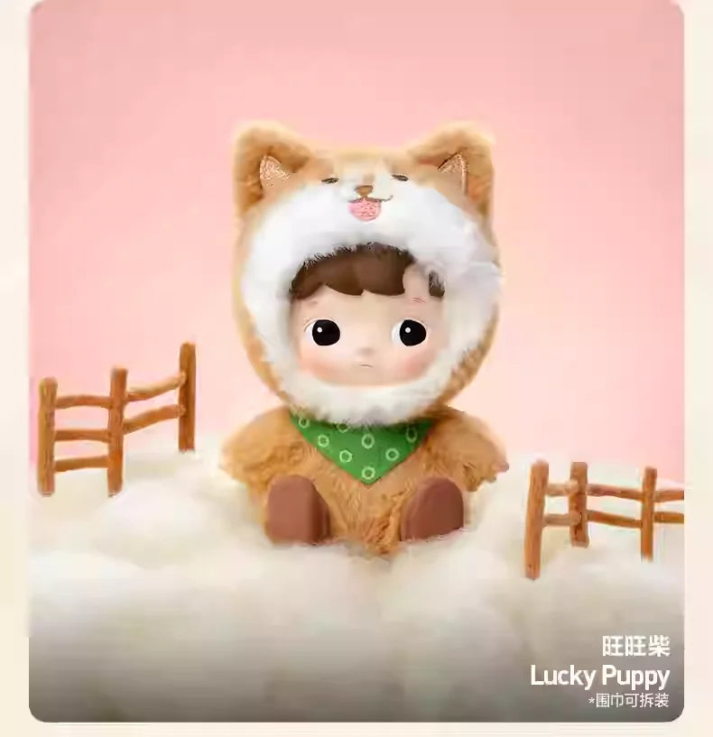 POP MART Labubu Doll Hacipupu Snuggle Series Box