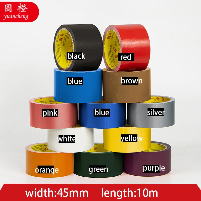 Black Super Adhesive Fabric Tape