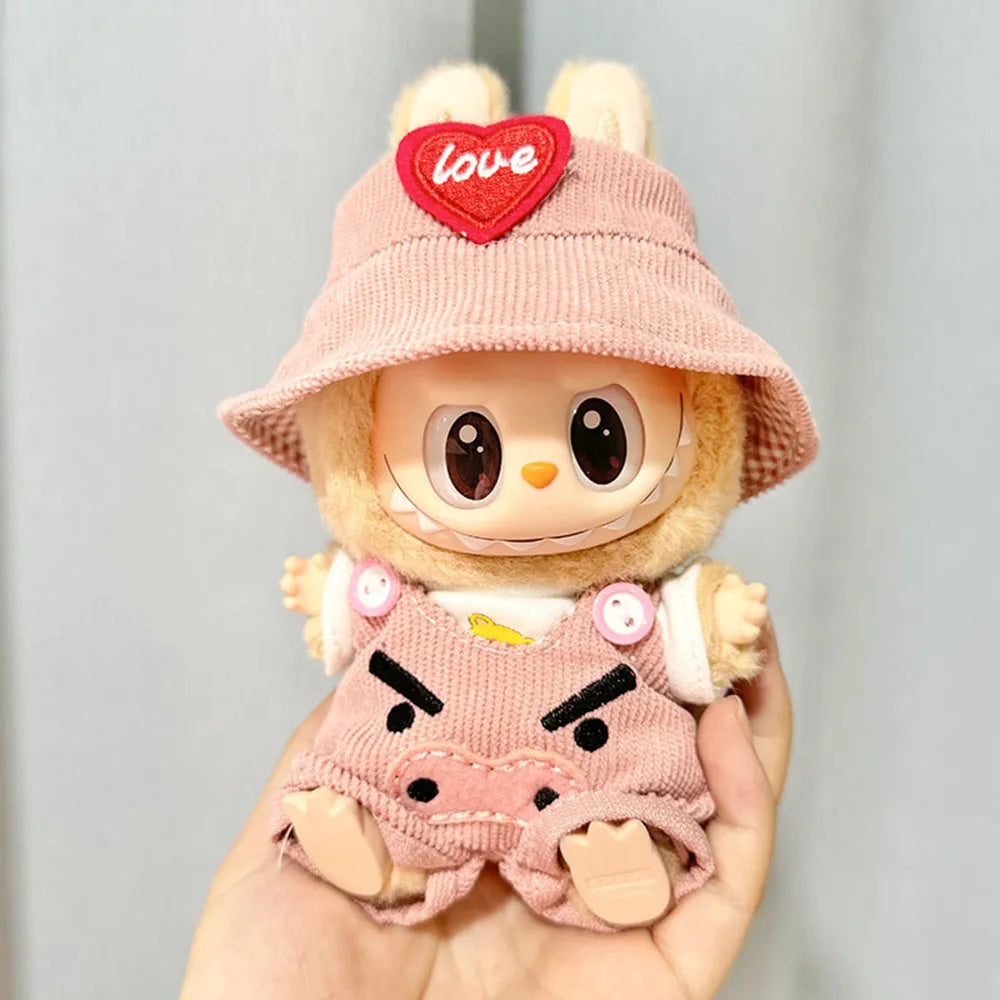 PopMart Labubu 17cm Doll Clothing Set
