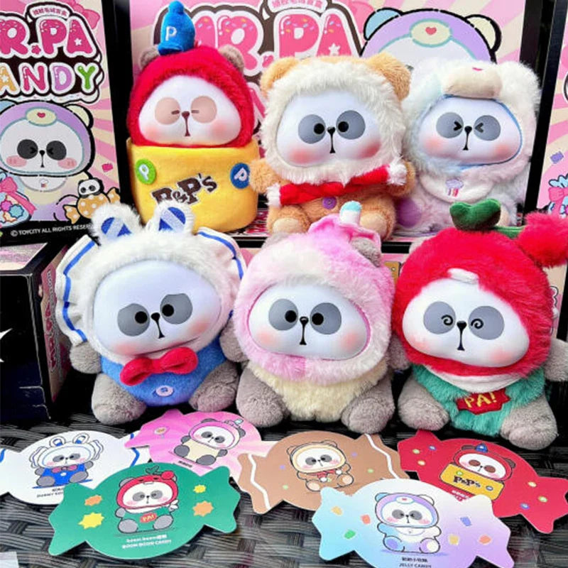POP MART Labubu Doll Mr.Pa Candy Series Box