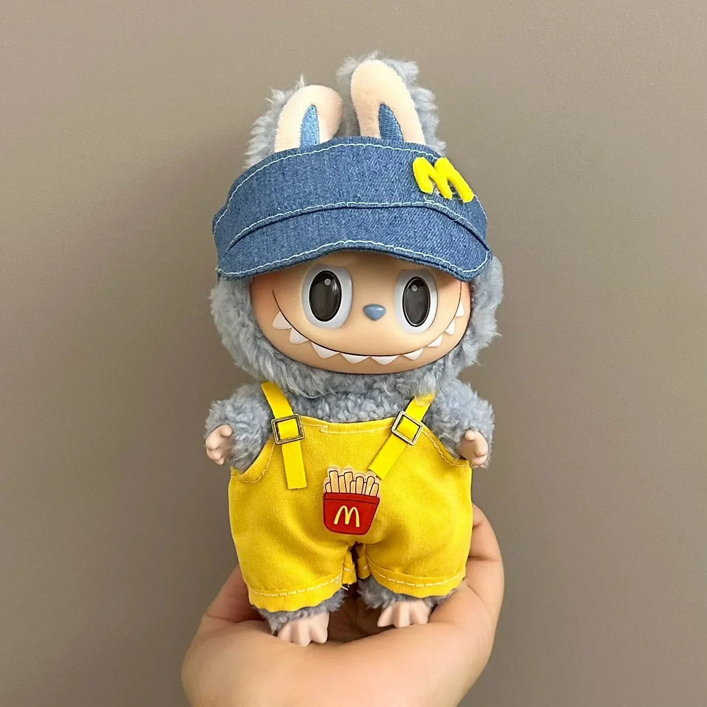 POP MART Labubu Doll 17cm Skirt Outfit Set