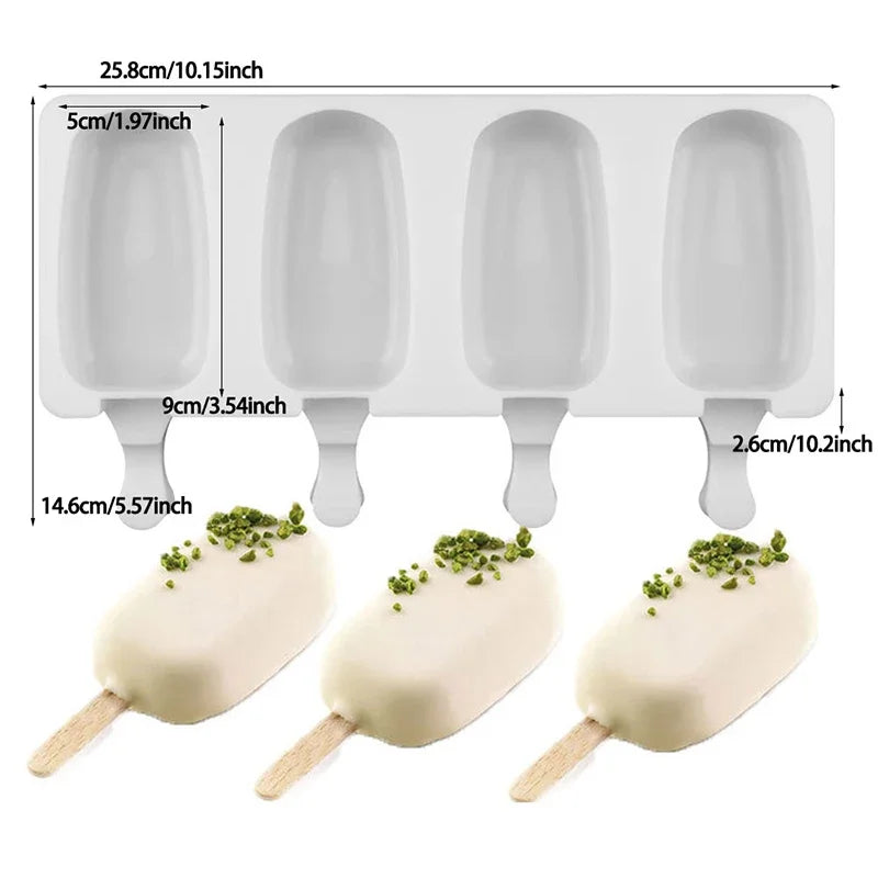 Silicone Popsicle Ice Cream Mold