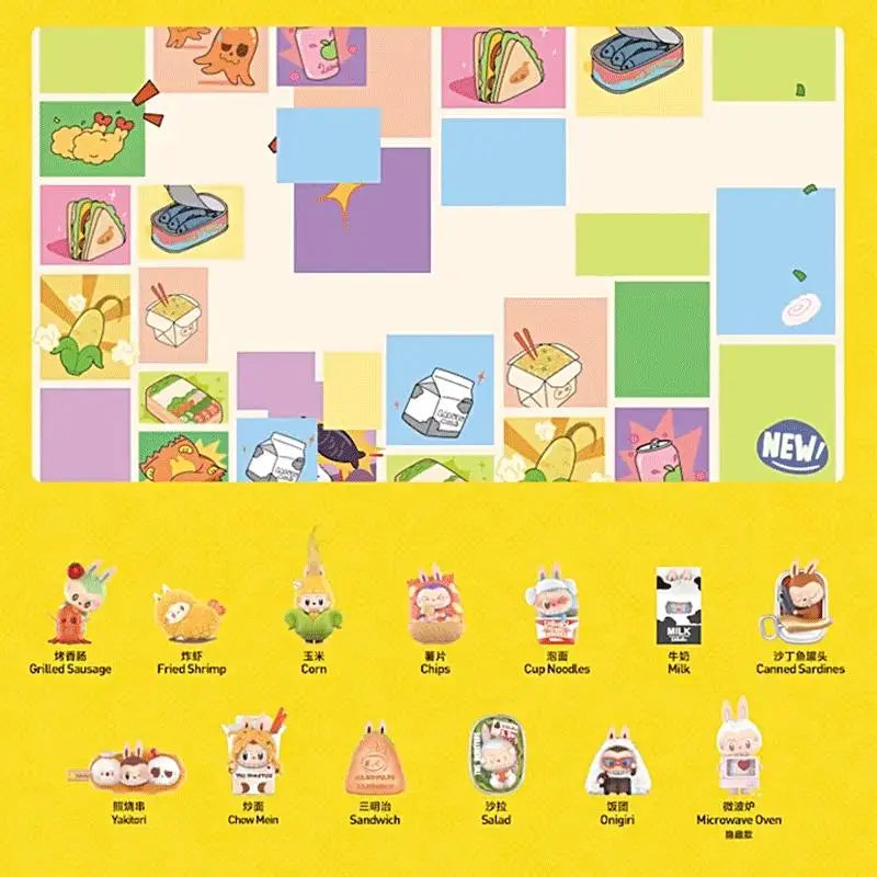 Labubu Wacky Mart Mystery Box Figure