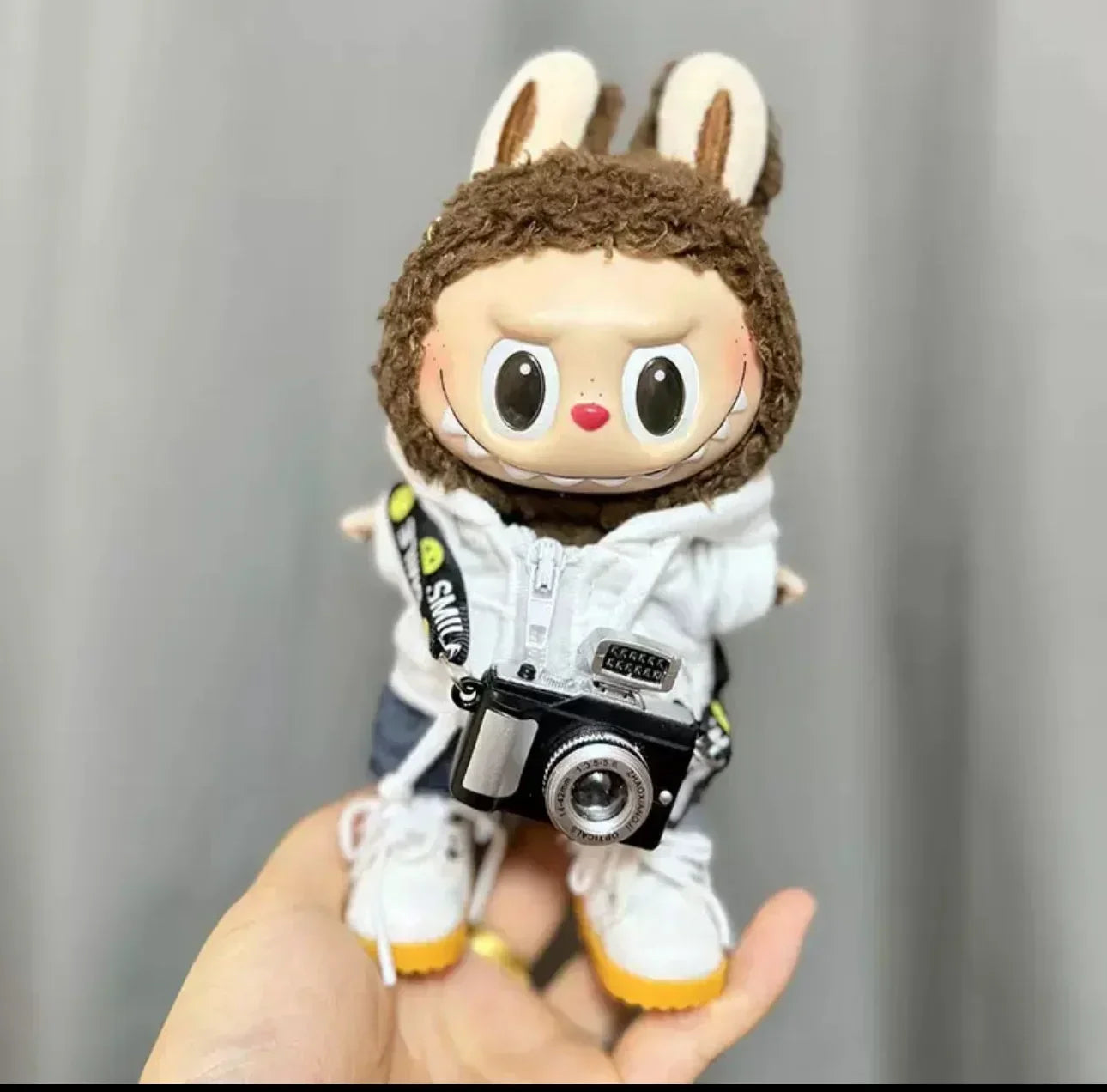 POPMART Labubu 17cm Monster Hoodie Outfit Set