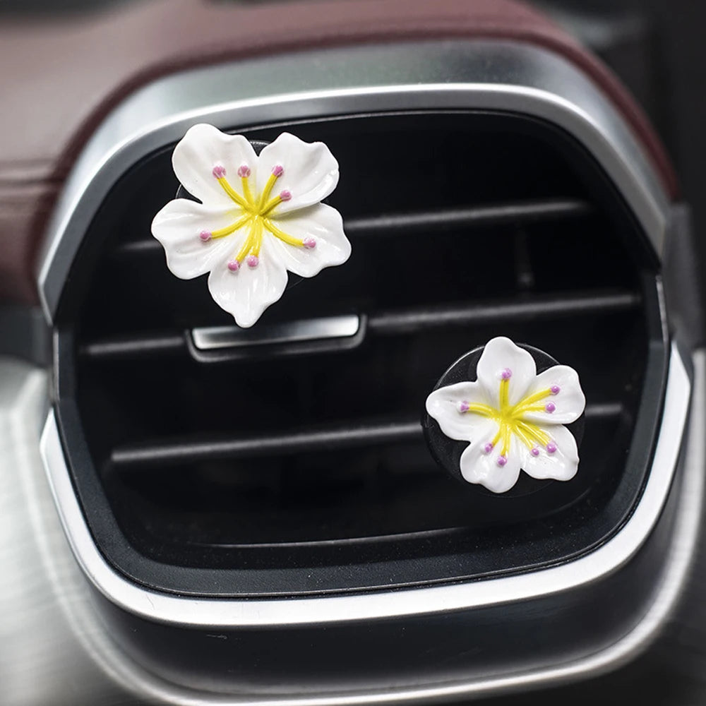 Peach Blossom Car Perfume Clip