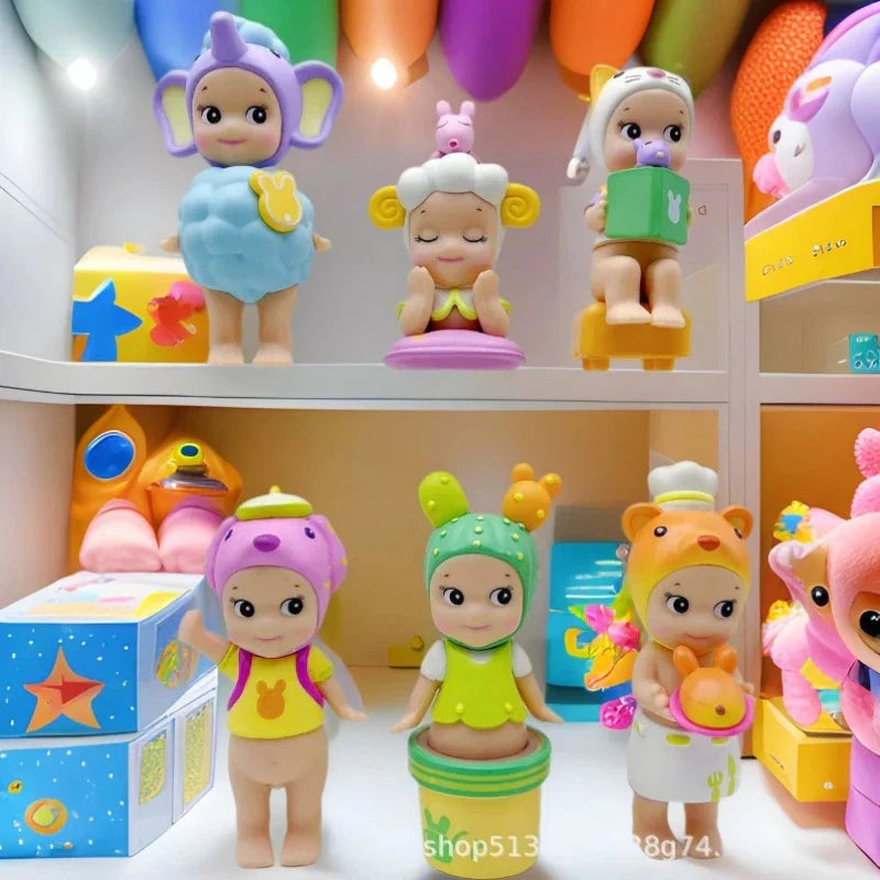POP MART Labubu Doll Sonny Angel Home Box