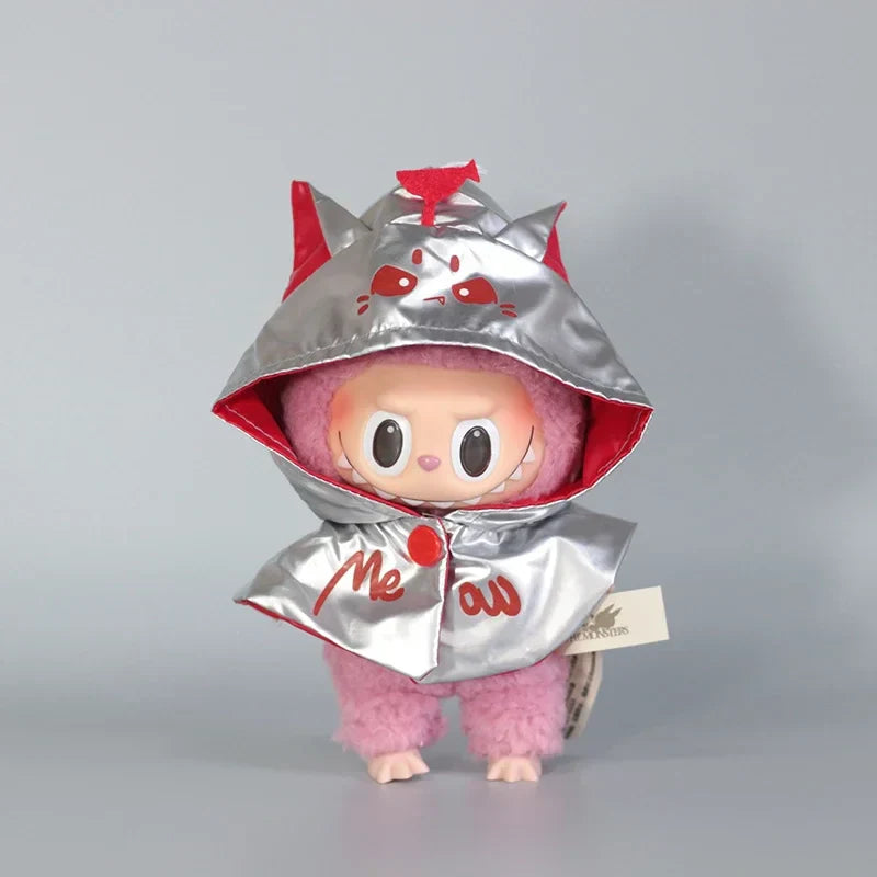 PopMart Labubu 17cm Plush Doll Clothes