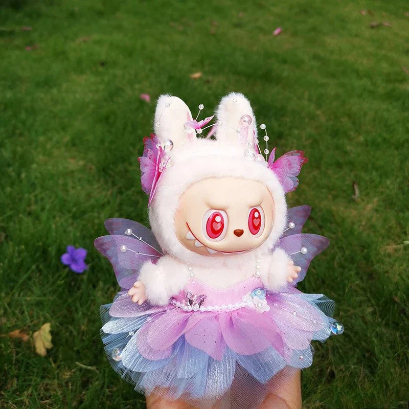 Popmart Labubu V1 V2 Flower Fairy Doll Outfit
