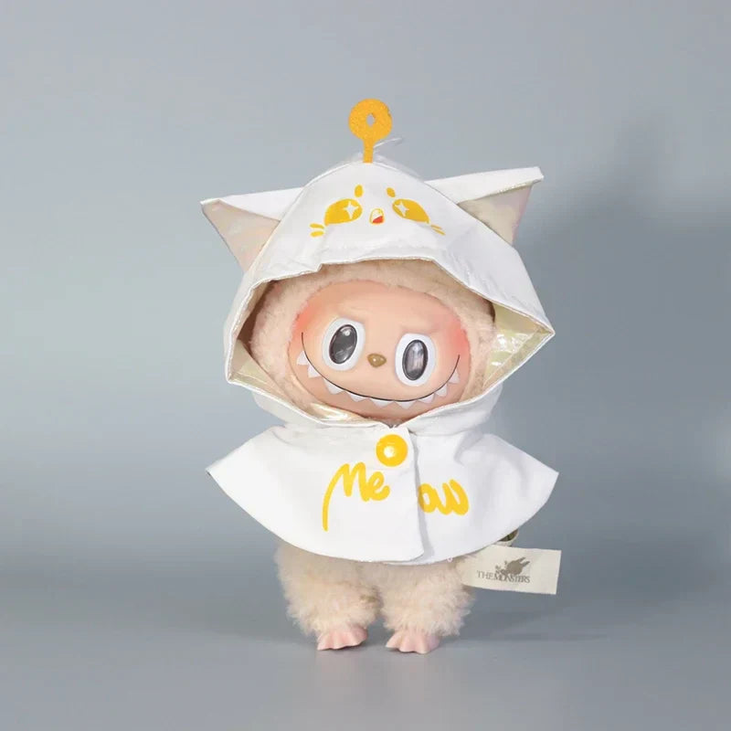 PopMart Labubu 17cm Plush Doll Clothes