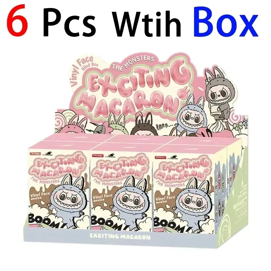 Anime Kawaii Labubu Blind Box Have A Seat Keychain