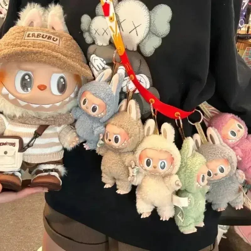 Labubu V3 Monster Keychain Toy