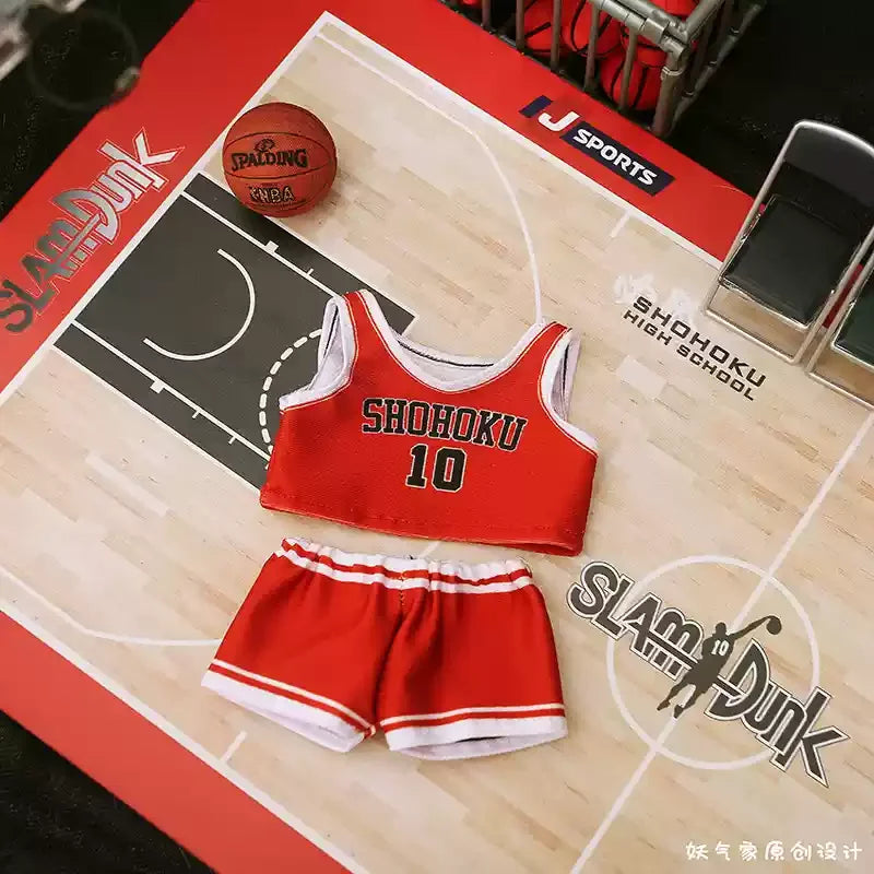 Slam Dunk Labubu Cosplay Doll Set