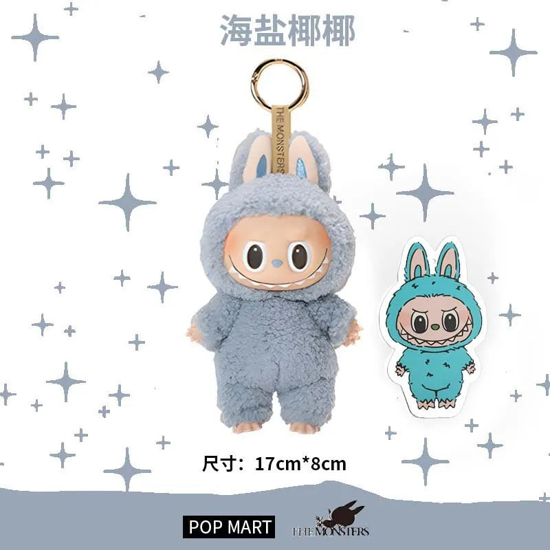 Labubu Heartbeat Macaron Figurine Ornament
