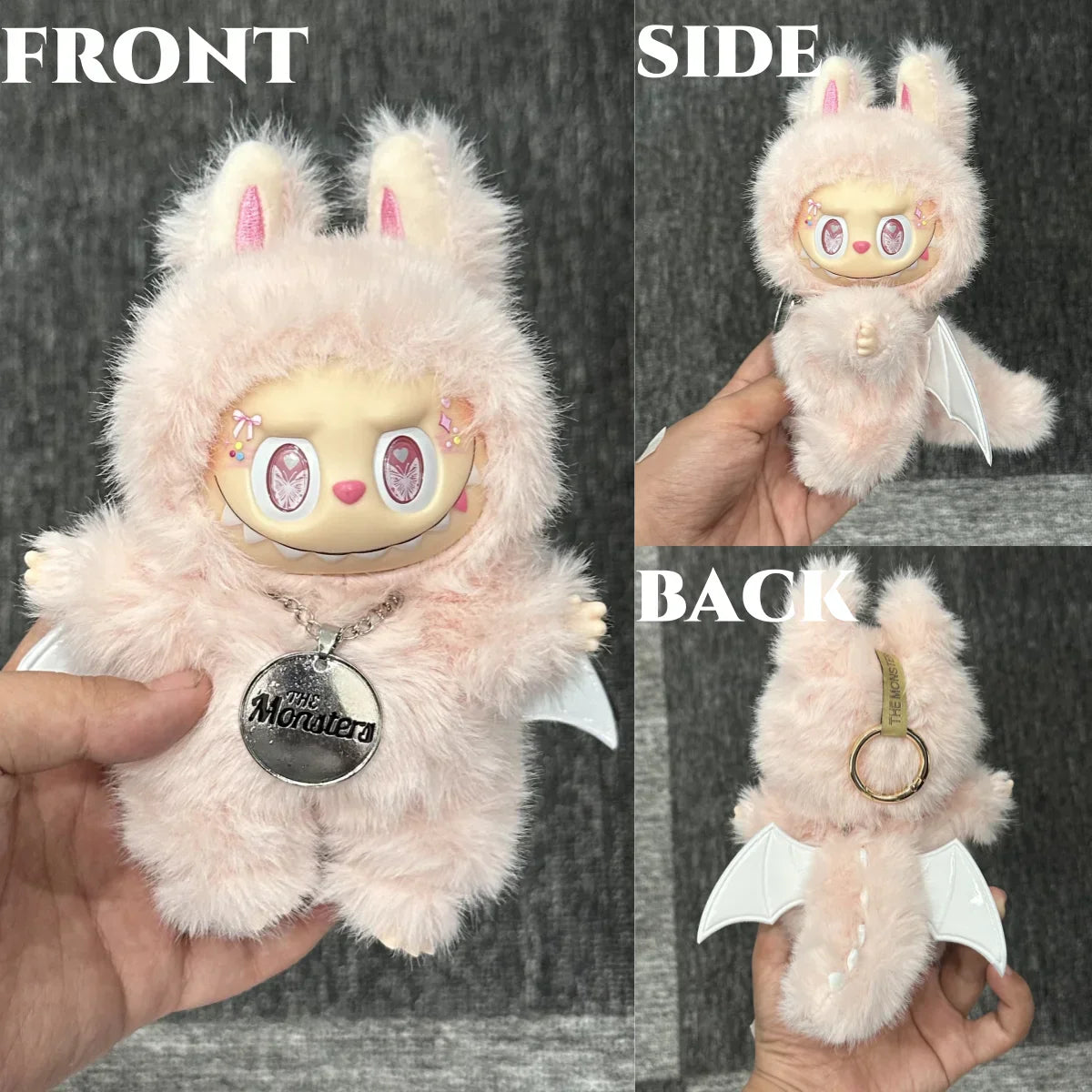Zimomo Angel Labubu Vinyl Pendant Toy