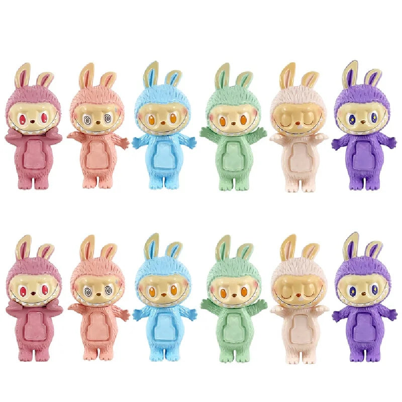 PopMart Labubu Anime Phone Decoration Figures