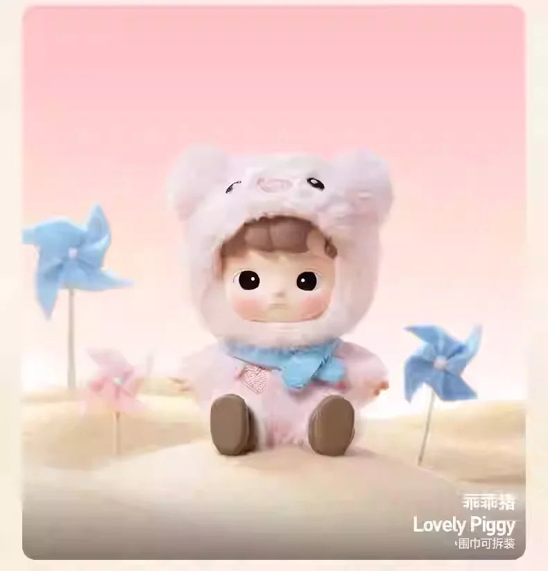 POP MART Labubu Doll Hacipupu Snuggle Series Box