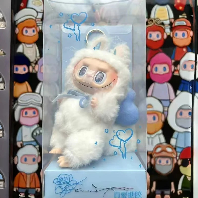 PopMart Labubu Zimomo Angel DIY Figure