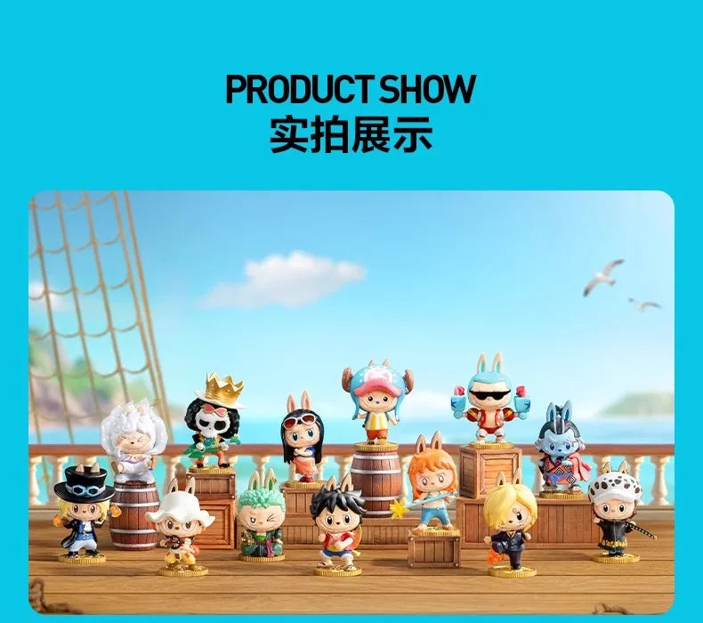 Original Labubu x One Piece Luffy Figure