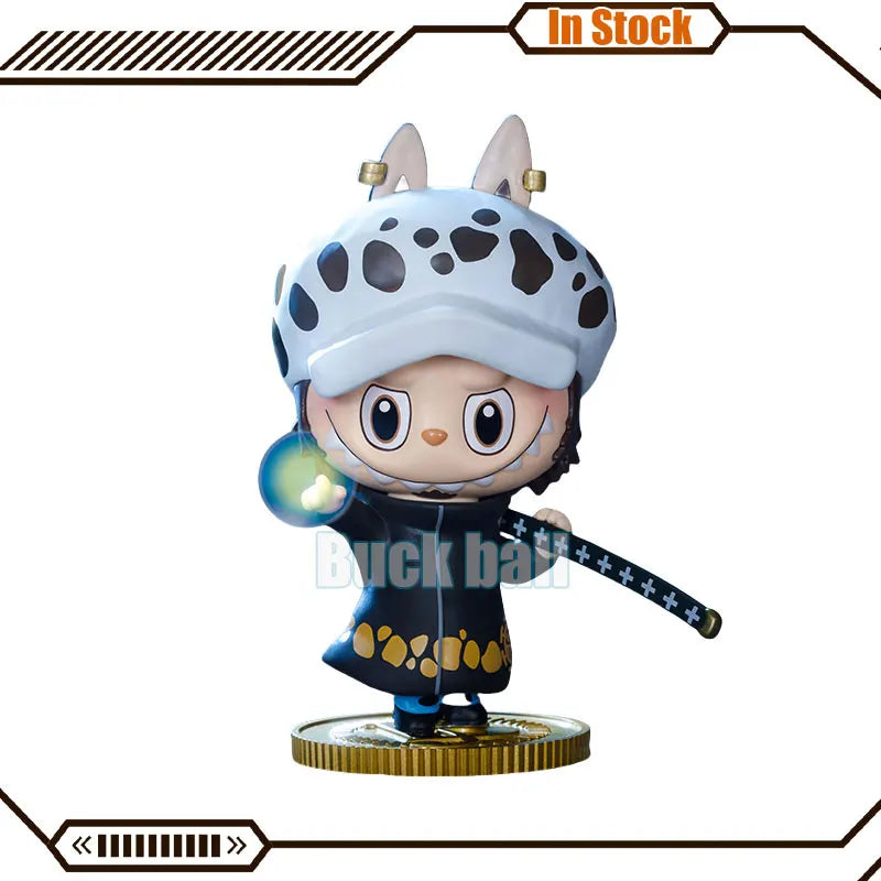 Original Labubu x One Piece Luffy Figure