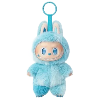 PopMart Labubu V3 Heartbeat Macaron Pendant
