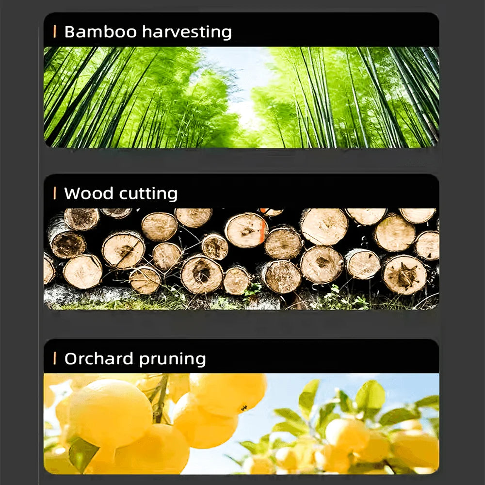 PATUOPRO 12-Inch Brushless Cordless Chainsaw