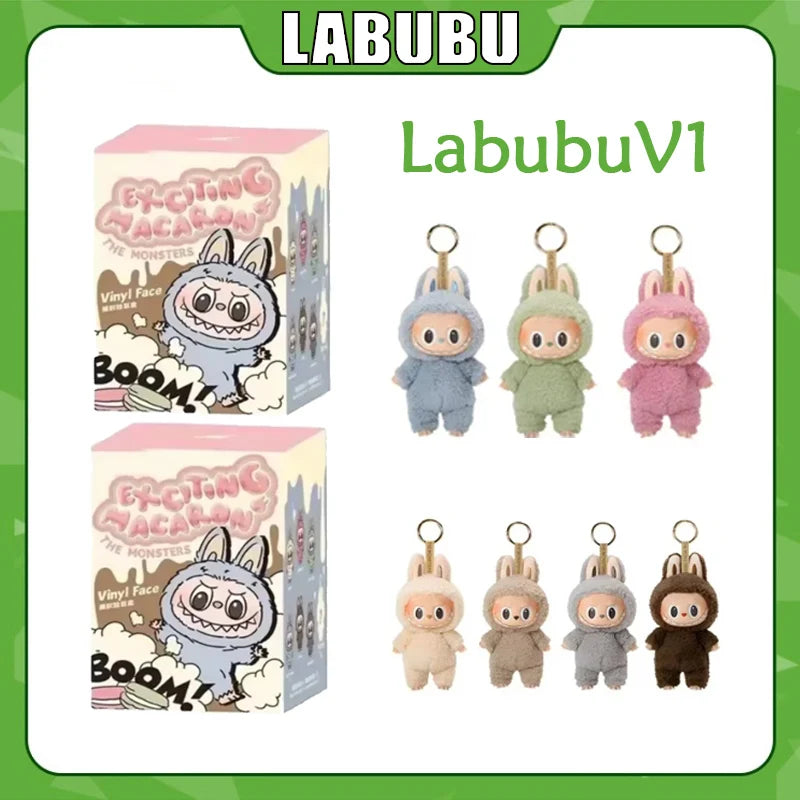 Popmart Labubu Monsters Vinyl Pendant Blind Box Keychain
