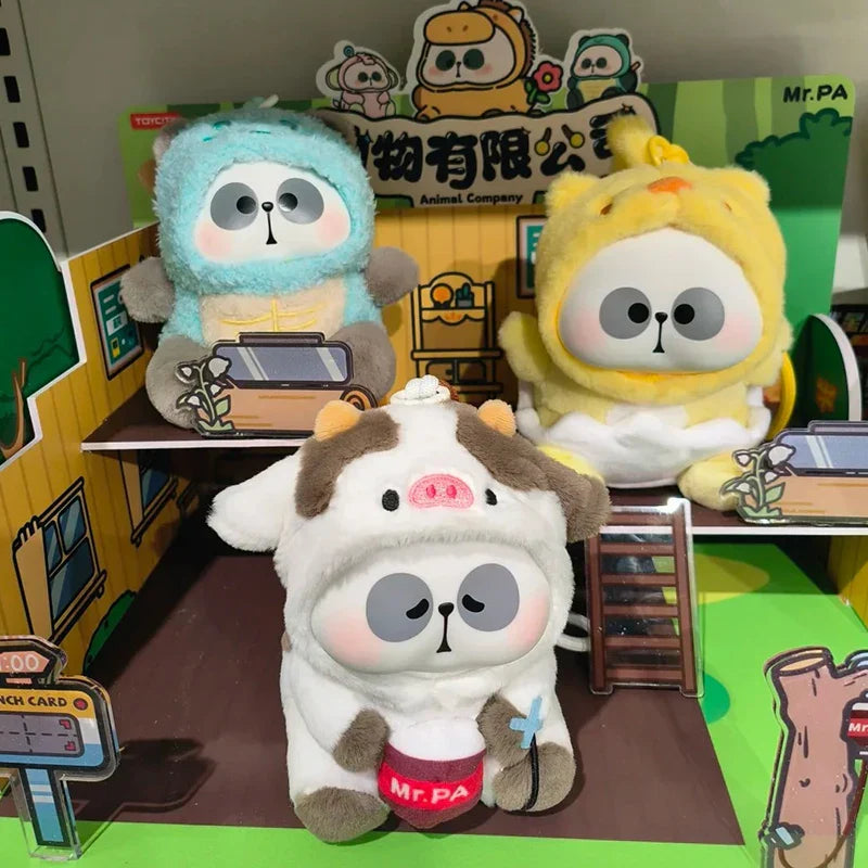 POP MART Labubu Doll Mr.Pa Animal Series Box