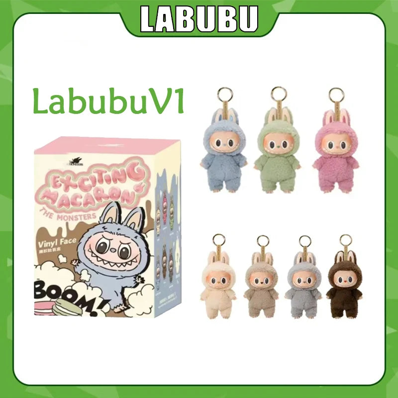 Popmart Labubu Monsters Vinyl Pendant Blind Box Keychain