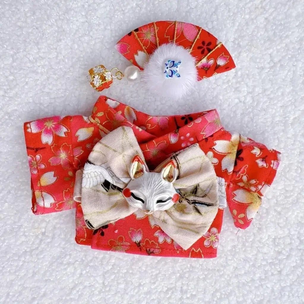 PopMart Labubu 15/17cm Summer Kimono Set